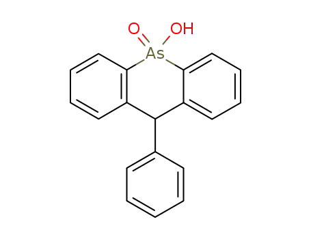 Acridarsine, 5,10-dihydro-5-hydroxy-10-phenyl-, 5-oxide