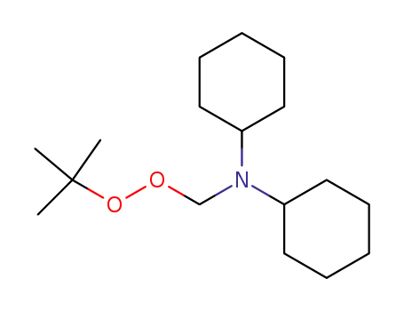 <i>tert</i>-butylperoxymethyl-dicyclohexyl-amine