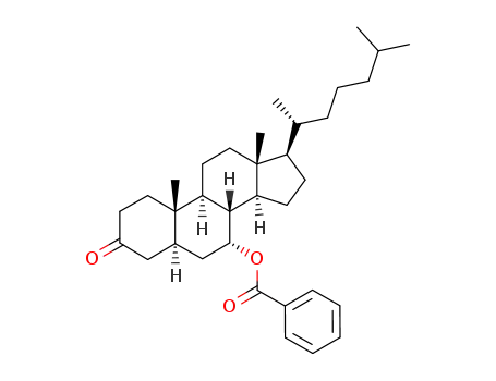 7α-Benzoyloxy-(5α)-cholestanon-3