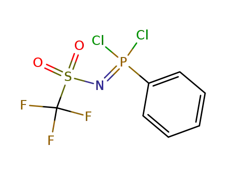 CF<sub>3</sub>SO<sub>2</sub>NPCl<sub>2</sub>C<sub>6</sub>H<sub>5</sub>