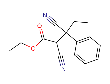 2,3-dicyano-3-phenyl-valeric acid ethyl ester