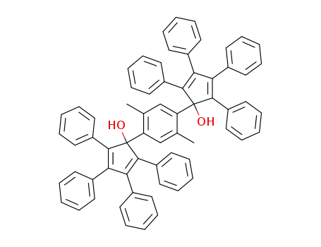2,4-Cyclopentadien-1-ol,
1,1'-(2,5-dimethyl-1,4-phenylene)bis[2,3,4,5-tetraphenyl-