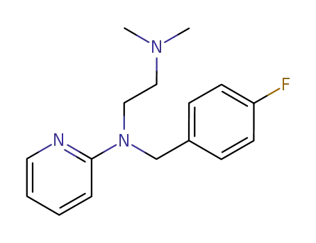 2-[N-(p-플루오로벤질)-N-(2-디메틸아미노에틸)아미노]피리딘