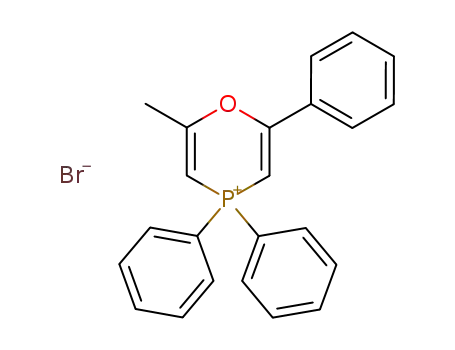2-methyl-4,4,6-triphenyl-4H-1,4-oxaphosphinin-4-ium