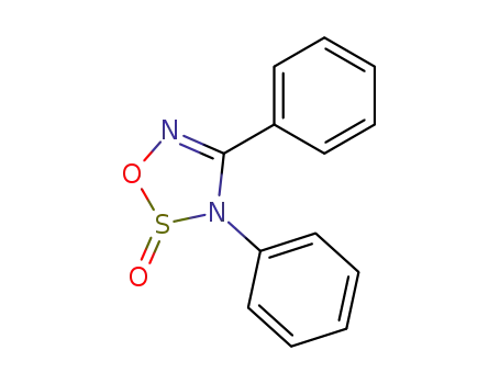 Molecular Structure of 3815-50-7 (3H-1,2,3,5-Oxathiadiazole, 3,4-diphenyl-, 2-oxide)