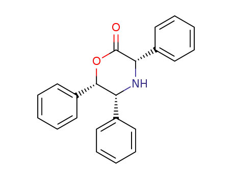 3<i>r</i>,5<i>c</i>,6<i>c</i>-triphenyl-morpholin-2-one