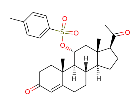 11α-hydroxyprogesterone toluene-p-sulphonate