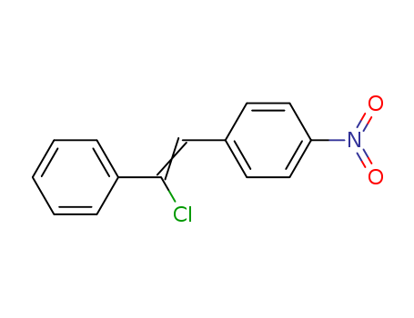 Benzene, 1-(2-chloro-2-phenylethenyl)-4-nitro-