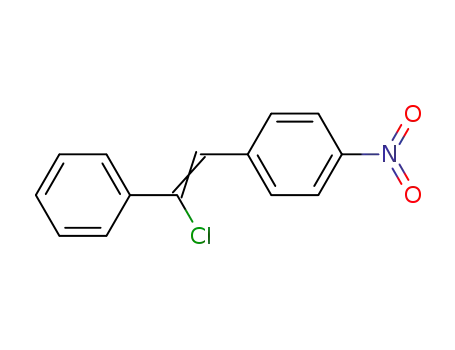 Molecular Structure of 1459-13-8 (Benzene, 1-(2-chloro-2-phenylethenyl)-4-nitro-)