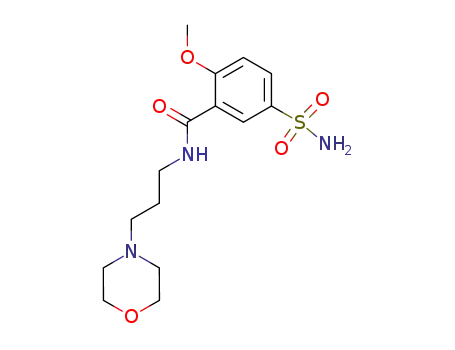 2-Methoxy-N-(3-morpholin-4-yl-propyl)-5-sulfamoyl-benzamide