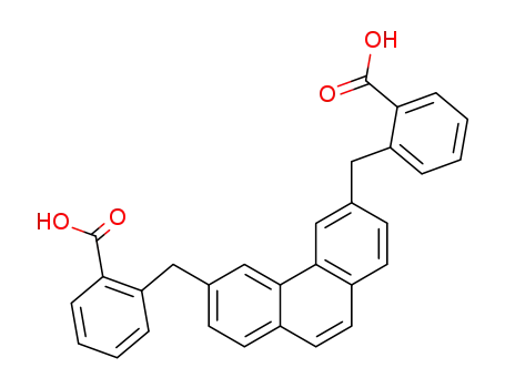 3.6-Di-(o-carboxy-benzyl)-phenanthren