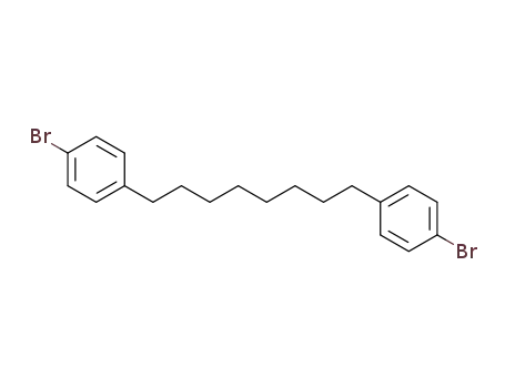 Molecular Structure of 102551-76-8 (Benzene, 1,1'-(1,8-octanediyl)bis[4-bromo-)