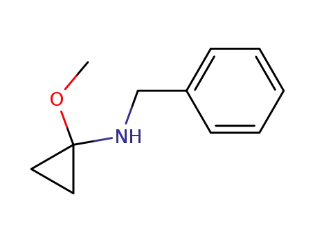 1-(benzylamino)-1-methoxycyclopropane
