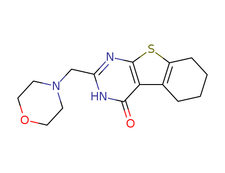 2-(morpholin-4-ylmethyl)-5,6,7,8-tetrahydro[1]benzothieno[2,3-d]pyrimidin-4(3H)-one