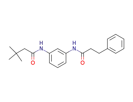 Benzenepropanamide, N-[3-[(3,3-dimethyl-1-oxobutyl)amino]phenyl]-