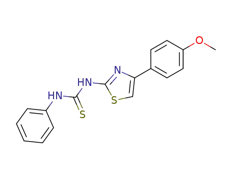 1-[4-(4-methoxy-phenyl)-thiazol-2-yl]-3-phenyl-thiourea