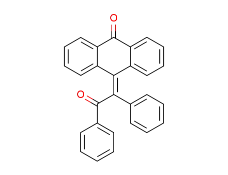 Molecular Structure of 19661-62-2 (9(10H)-Anthracenone, 10-(oxodiphenylethylidene)-)
