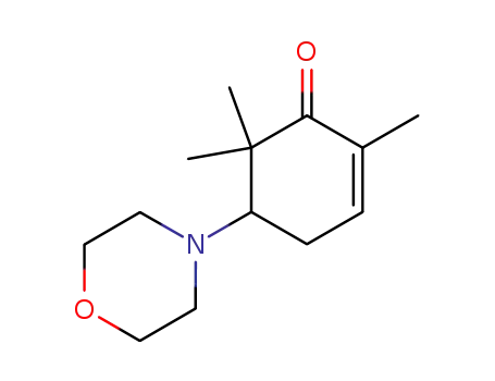 2,6,6-trimethyl-5-morpholino-cyclohex-2-enone