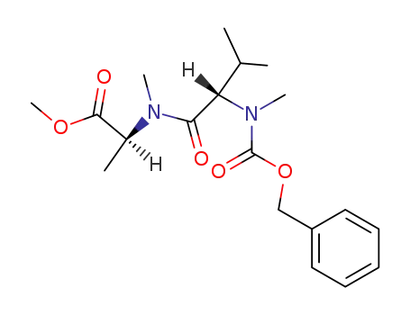 (S)-2-{[(S)-2-(Benzyloxycarbonyl-methyl-amino)-3-methyl-butyryl]-methyl-amino}-propionic acid methyl ester