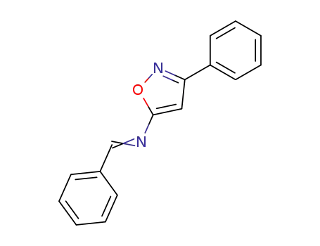 Molecular Structure of 37853-10-4 (3-Phenyl-N-(phenylmethylene)-5-isoxazolamine)