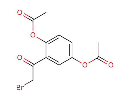 2-bromo-1-(2,5-diacetoxy-phenyl)-ethanone