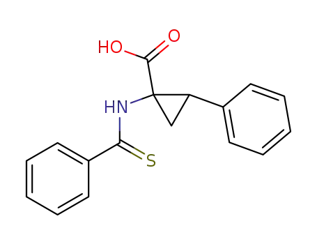 2-Phenyl-1-thiobenzoylamino-cyclopropan-1-carbonsaeure