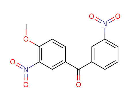 Molecular Structure of 811836-23-4 ((4-Methoxy-3-nitrophenyl)(3-nitrophenyl)methanone)