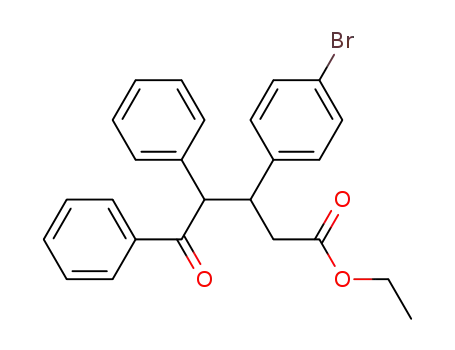 3-(4-Bromo-phenyl)-5-oxo-4,5-diphenyl-pentanoic acid ethyl ester