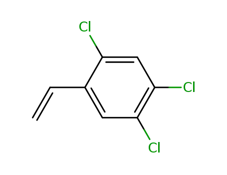 Molecular Structure of 1835-89-8 (2,4,5-trichloro-styrene)