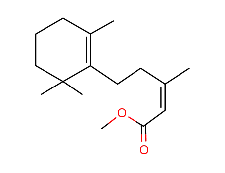 cis-3-Methyl-5-(2,6,6-trimethyl-cyclo-hexenyl-<sup>(1)</sup>-penten-<sup>(3)</sup>-saeure-methylester