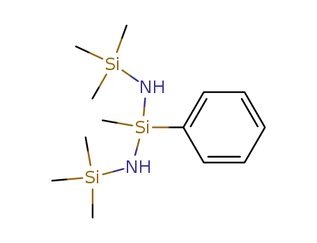 Molecular Structure of 24385-32-8 (1-methyl-1-phenyl-N,N'-bis(trimethylsilyl)-Silanediamine)