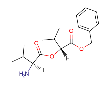 L-D-3-Methyl-2-(2-amino-3-methyl-butyryloxy)-buttersaeure-benzylester