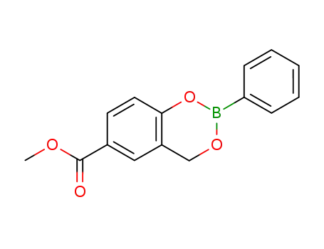 2-phenyl-4<i>H</i>-benzo[1,3,2]dioxaborinine-6-carboxylic acid methyl ester