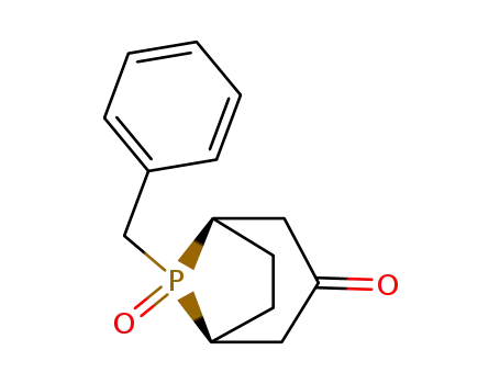 8ξ-benzyl-8ξ-oxo-8λ<sup>5</sup>-phospha-bicyclo[3.2.1]octan-3-one