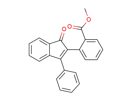 2-(1-oxo-3-phenyl-inden-2-yl)-benzoic acid methyl ester