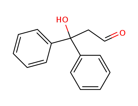 3-Hydroxy-3,3-diphenyl-propionaldehyde