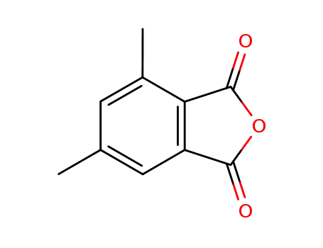 Molecular Structure of 60398-94-9 (1,3-Isobenzofurandione,4,6-dimethyl-(9CI))