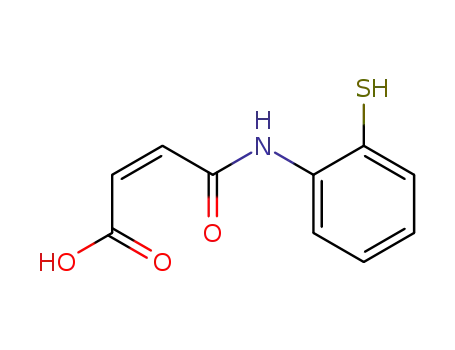 Molecular Structure of 90704-68-0 (2'-mercapto maleianilic acid)