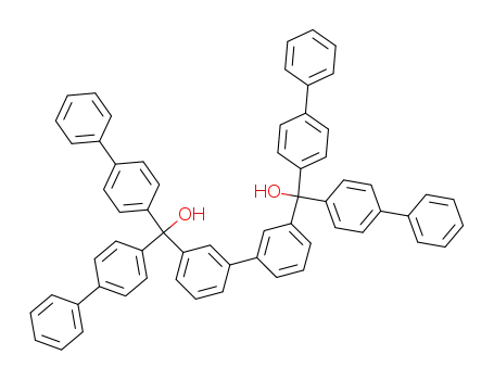 3,3'-Bis-di(biphenyl-4-yl)hydroxymethyl-biphenyl