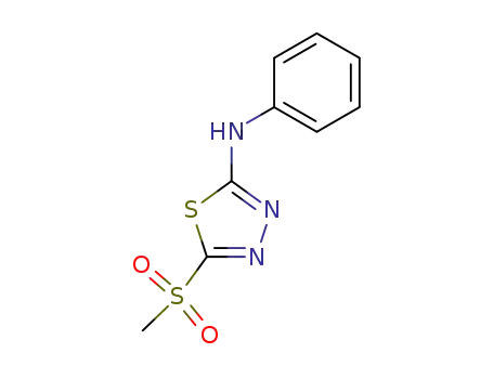 (5-methanesulfonyl-[1,3,4]thiadiazol-2-yl)-phenyl-amine