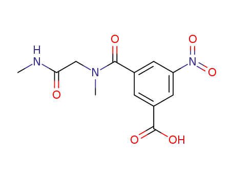 N-Methyl-N-methylcarbamoylmethyl-5-nitro-isophthalamic acid