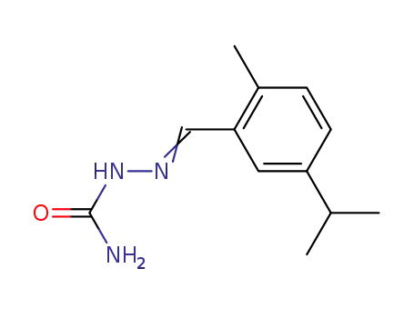 5-isopropyl-2-methyl-benzaldehyde-semicarbazone