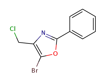 5-bromo-4-chloromethyl-2-phenyl-oxazole