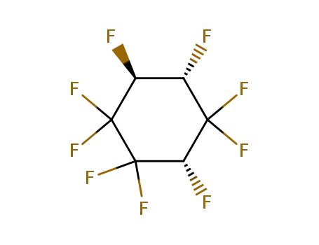 Molecular Structure of 22150-51-2 (1,1,2,2,3,4,4,5,6-nonafluorocyclohexane)