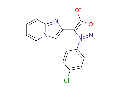 Molecular Structure of 93546-87-3 (C<sub>16</sub>H<sub>11</sub>ClN<sub>4</sub>O<sub>2</sub>)
