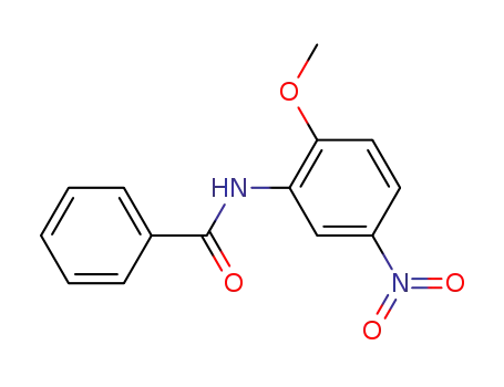 Molecular Structure of 34326-53-9 (Benzamide, N-(2-methoxy-5-nitrophenyl)-)