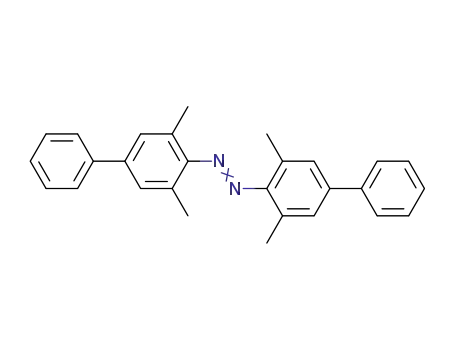 Molecular Structure of 54810-83-2 (4,4'-Diphenyl-2,6,2',6'-tetramethyl-azobenzol)