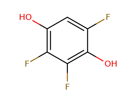 Molecular Structure of 654-37-5 (1,4-Benzenediol,  2,3,5-trifluoro-)