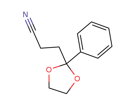 3-(2-phenyl-[1,3]dioxolan-2-yl)-propionitrile