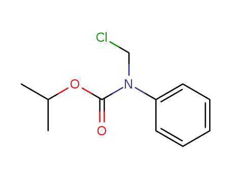 Molecular Structure of 39074-38-9 (Chloromethyl-phenyl-carbamic acid isopropyl ester)
